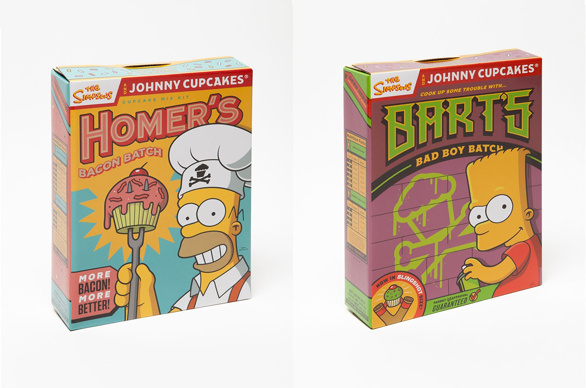 image Линейка cupcakes Simpsons